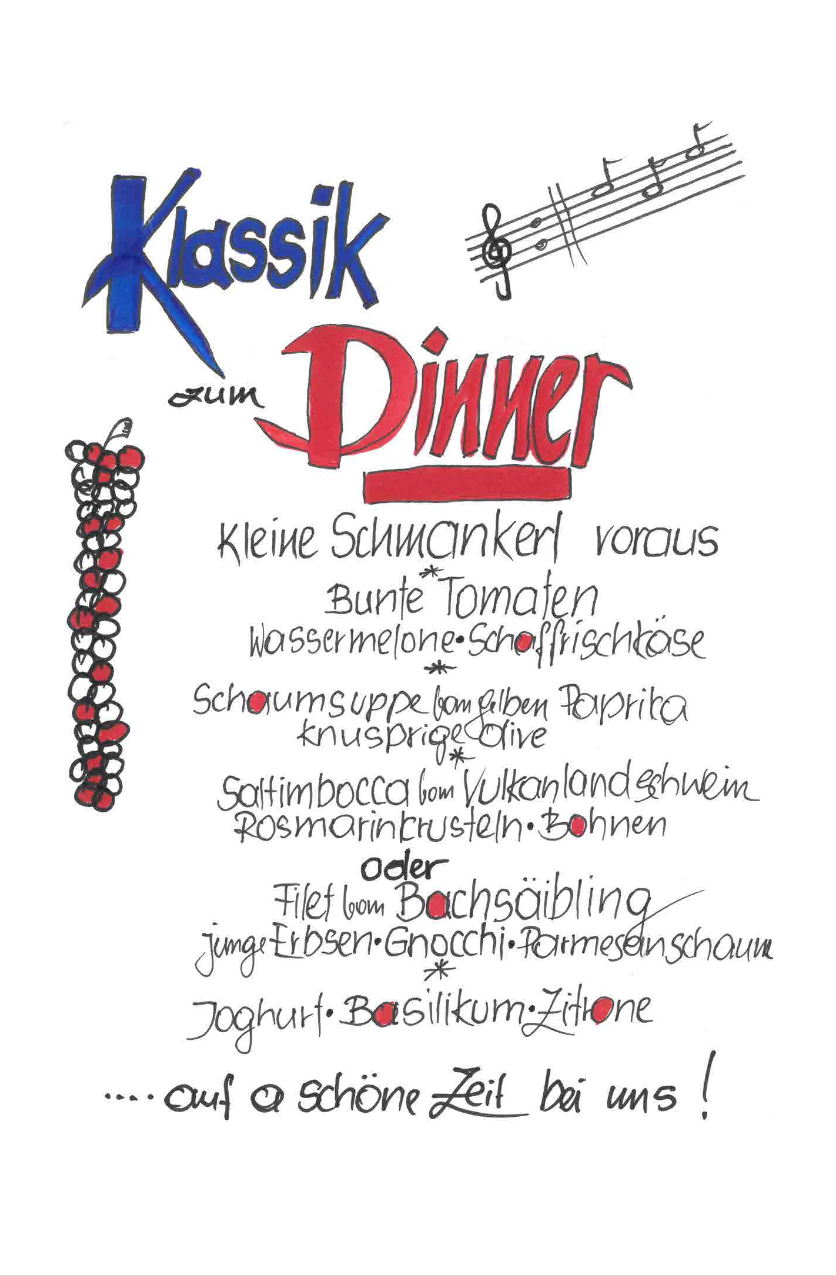 Klassik & Dinner „Sommerabend“
